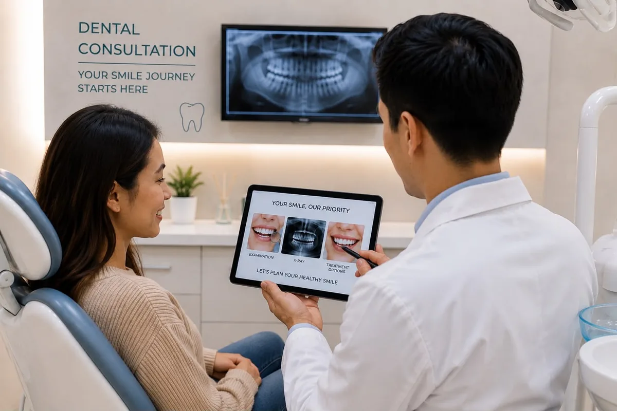Dental consultation and oral examination at Klinik Pergigian Genting, Setapak