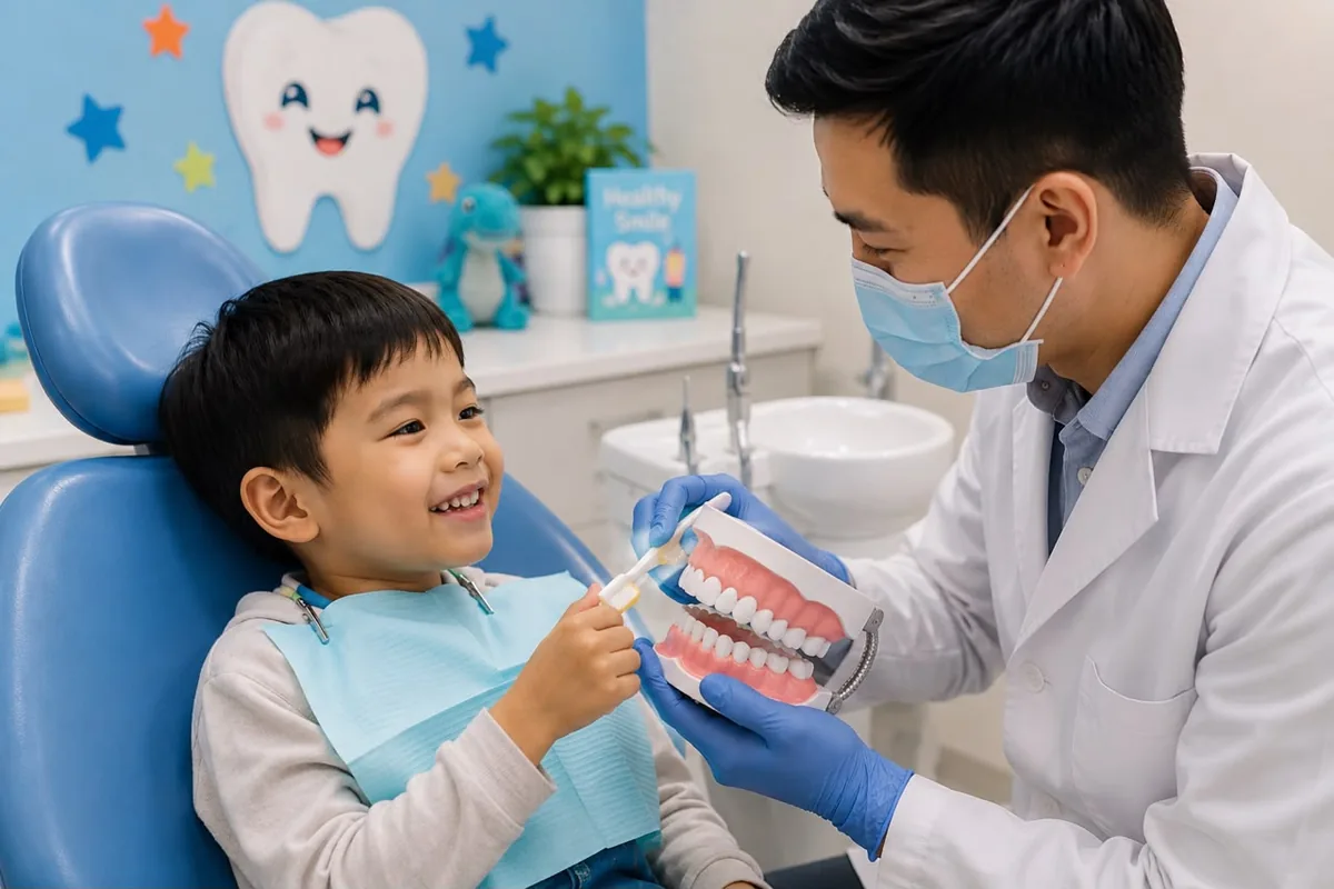 Children's dentistry at Klinik Pergigian Genting, Setapak